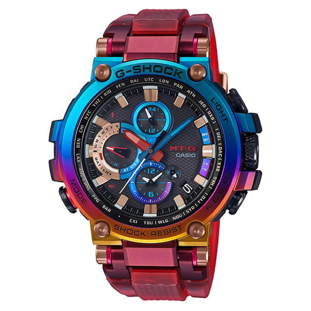 G-SHOCK(ジーショック)の新品 MTG-B1000VL-4AJR 火山雷 CASIO G-SHOCK メンズの時計(腕時計(デジタル))の商品写真