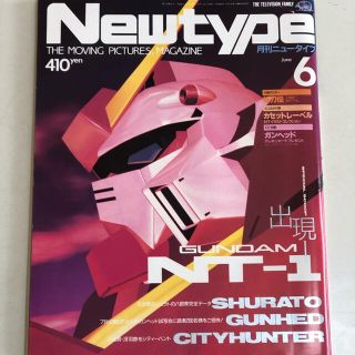 カドカワショテン(角川書店)の月刊ニュータイプ　1989年6月号(アニメ)