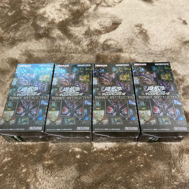 アートコレクション新品未開封 遊戯王 PRISMATIC ART COLLECTION 4BOX