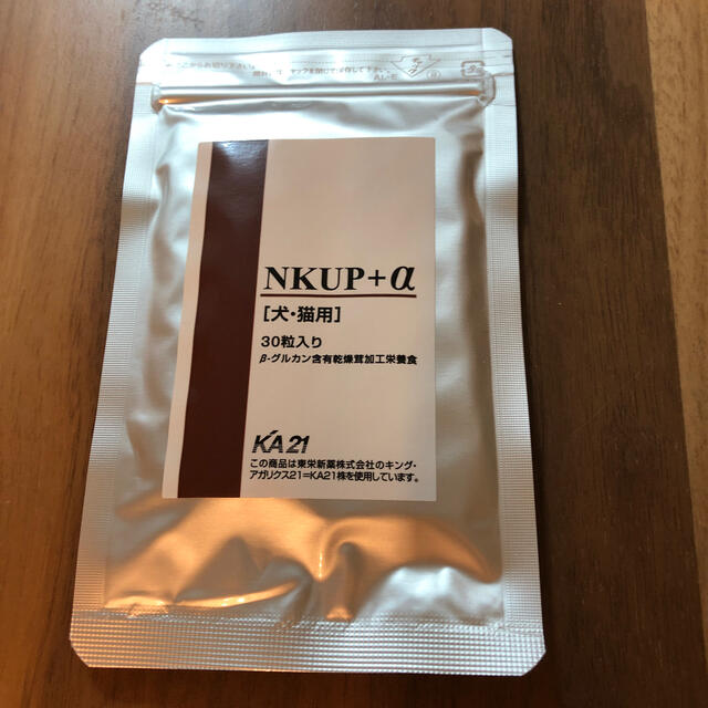 NKUP+α エヌケーアッププラスアルファ キングアガリクス 犬猫用
