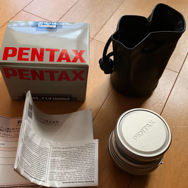 PENTAX FA 43mm f/1.9 Limited Lens Silver
