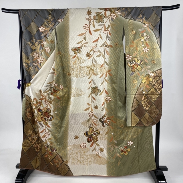 振袖 身丈165.5cm 裄丈66cm 正絹 秀品