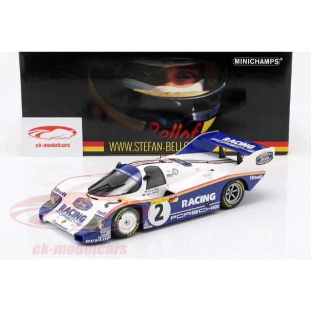 Porsche(ポルシェ)のPorsche 956K #2 レコードラップ 1000km 1983 1:18 エンタメ/ホビーのおもちゃ/ぬいぐるみ(模型/プラモデル)の商品写真
