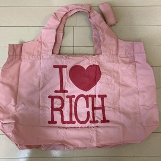 リッチ(rich)の送料無料 新品未使用　rich エコバッグ(エコバッグ)