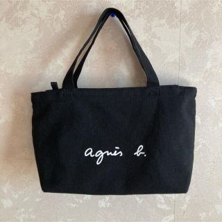 アニエスベー(agnes b.)のアニエスベー　黒トートバッグ(トートバッグ)