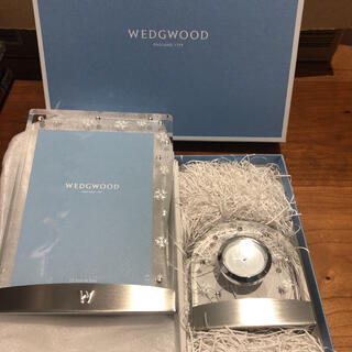 ウェッジウッド(WEDGWOOD)のウェッジウッド　置き時計　写真立て(置時計)