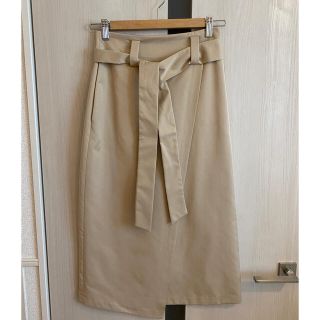 ザラ(ZARA)のZARA 新品　ラップスカート　XS(ひざ丈スカート)