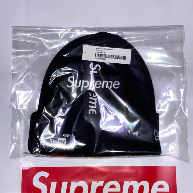 Supreme(シュプリーム)の■Supreme■New Era®Cross Box Logo Beanie メンズの帽子(ニット帽/ビーニー)の商品写真