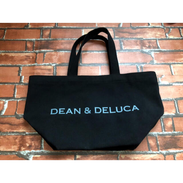 DEAN & DELUCA(ディーンアンドデルーカ)の【送料無料 中古美品】ブラック DEAN&DELUCA トートバッグ レディースのバッグ(トートバッグ)の商品写真