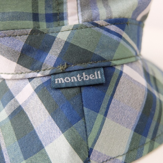 mont bell(モンベル)のmont-bell　モンベル　リバーシブル　帽子　キッズ キッズ/ベビー/マタニティのこども用ファッション小物(帽子)の商品写真