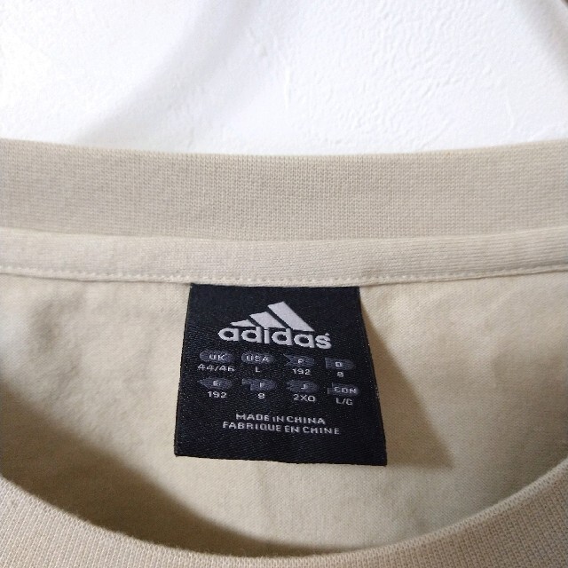 adidas(アディダス)の未使用　オーバーサイズ　ビッグサイズ　adidas　ロゴ　ロンT　XXL メンズのトップス(Tシャツ/カットソー(七分/長袖))の商品写真