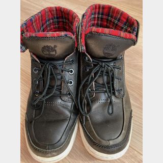 ティンバーランド(Timberland)の【Timberland】レザースニーカー（ブラック）(スニーカー)