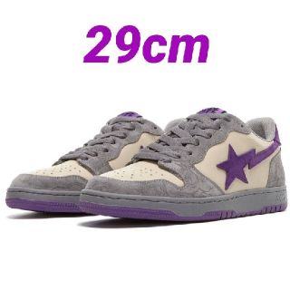 アベイシングエイプ(A BATHING APE)のBAPE COURT STA LOW パープル US11(スニーカー)