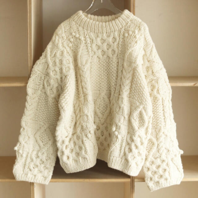 TODAYFUL(トゥデイフル)のTODAYFUL トゥデイフル Pattern Hand Knit レディースのトップス(ニット/セーター)の商品写真