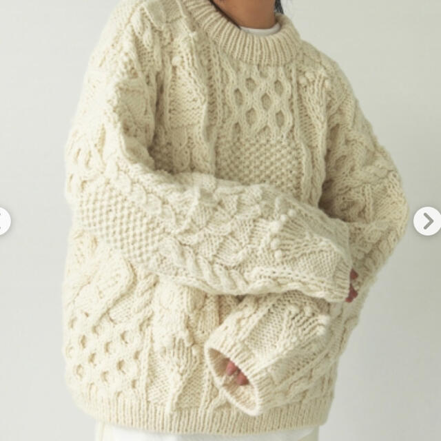 TODAYFUL(トゥデイフル)のTODAYFUL トゥデイフル Pattern Hand Knit レディースのトップス(ニット/セーター)の商品写真