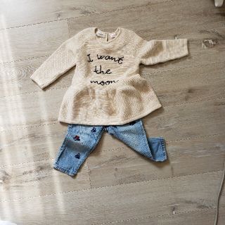 ザラキッズ(ZARA KIDS)のZARAkids  セーターワンピ(ワンピース)