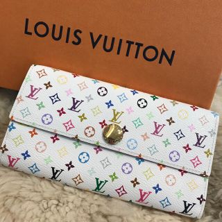 ルイヴィトン(LOUIS VUITTON)の☆未使用品☆ルイヴィトン　ポルトフォイユ・サラ　長財布　マルチカラー(財布)