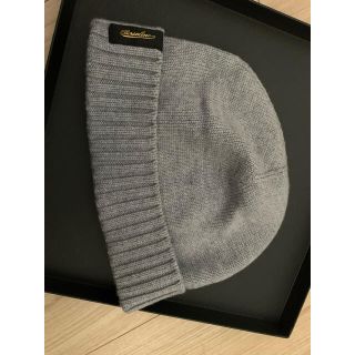 ボルサリーノ(Borsalino)の【美麗品】Borsailno ニットキャップ(ニット帽/ビーニー)