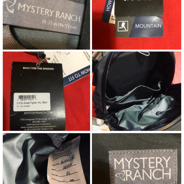 MYSTERY RANCH(ミステリーランチ)のMYSTERY RANCHミステリーランチリュックバッグパック　未使用 メンズのバッグ(バッグパック/リュック)の商品写真