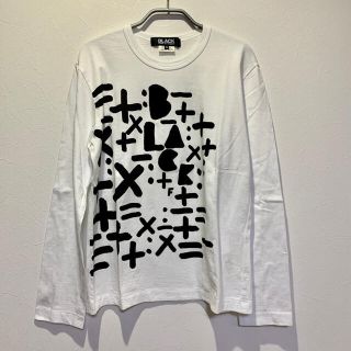 コムデギャルソン(COMME des GARCONS)のブラックコムデギャルソン　Ｔシャツ　Mサイズ(Tシャツ(長袖/七分))