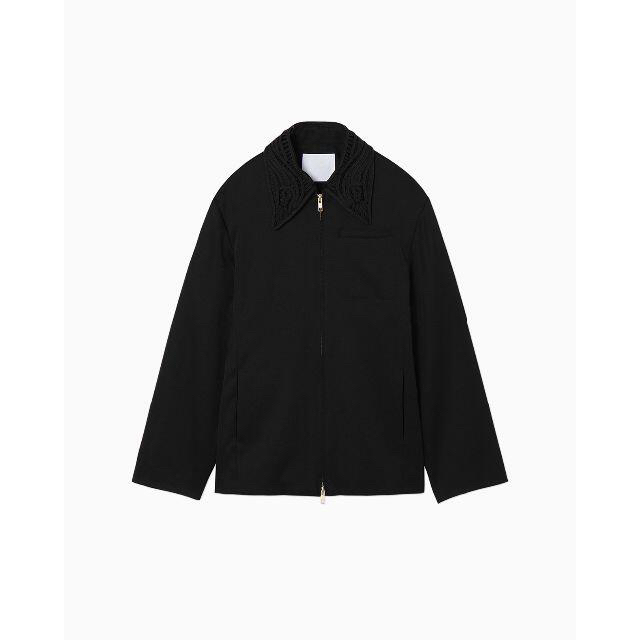 mame(マメ)のmame / Embroidered Collar Zip Up Jacket  レディースのジャケット/アウター(ブルゾン)の商品写真