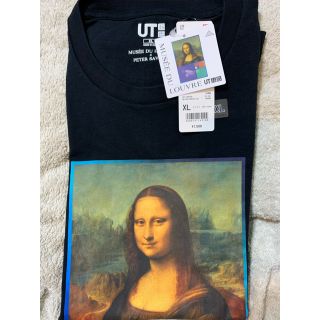 ユニクロ(UNIQLO)のUNIQLO × ルーブル美術館　モナリザ　Tシャツ　XL 新品(Tシャツ/カットソー(半袖/袖なし))