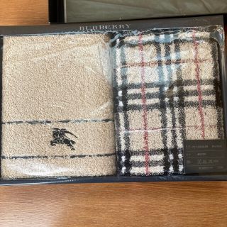 バーバリー(BURBERRY)のバーバリー　フェイスタオル2枚セット(タオル)