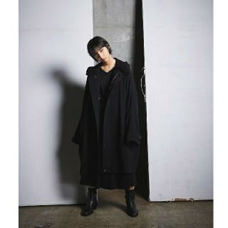 Yohji Yamamoto - Ground Y グラウンドワイ Big Hood Coat コートの ...