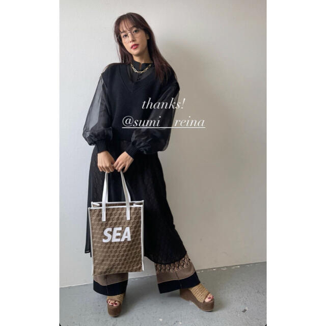 Corto Moltedo(コルトモルテド)のwind and sea corto molted monogram tote レディースのバッグ(トートバッグ)の商品写真