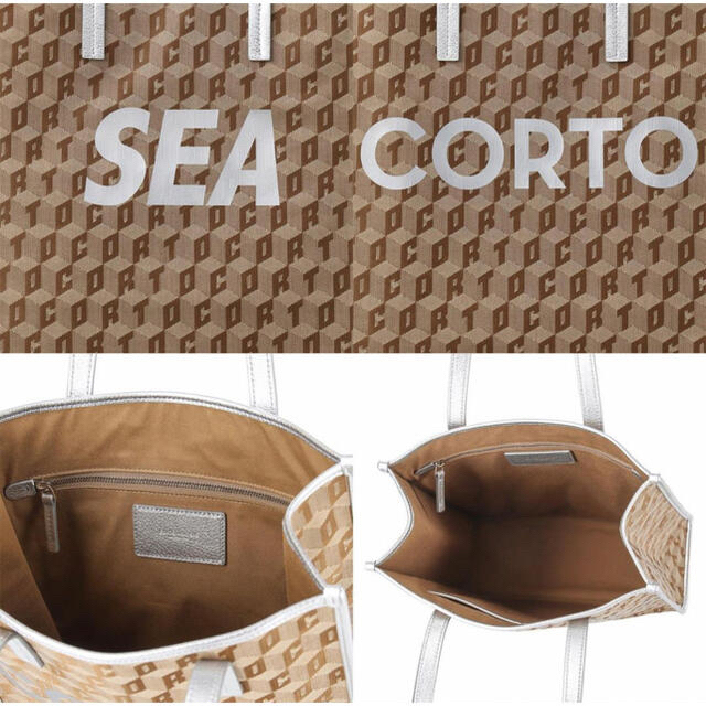 Corto Moltedo(コルトモルテド)のwind and sea corto molted monogram tote レディースのバッグ(トートバッグ)の商品写真