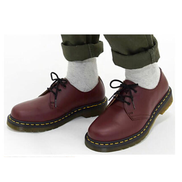 Dr.Martens(ドクターマーチン)の【新品】ドクターマーチン 3ホール ギブソン チェリーレッド 27.0 メンズの靴/シューズ(ドレス/ビジネス)の商品写真