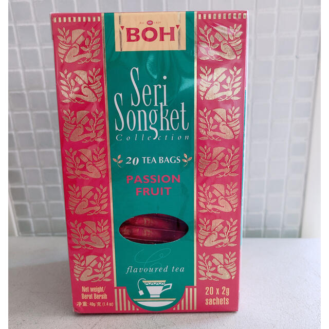 BOH(ボー)の新品未開封★BOH 紅茶　パッションフルーツ 食品/飲料/酒の飲料(茶)の商品写真