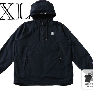 黒 XL UNDEFEATED CHAMPION ANORAK JACKET