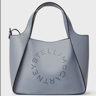 ステラマッカートニー(Stella McCartney)の★新品★STELLA McCARTNEY★ロゴ クロス ボディ バッグ ブルー(トートバッグ)