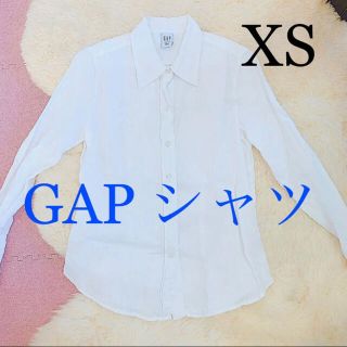 ギャップ(GAP)の【GAP】白シャツ ブラウス(シャツ/ブラウス(長袖/七分))