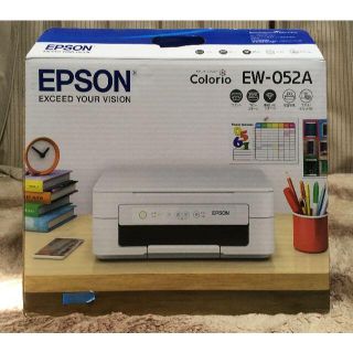 エプソン(EPSON)のエプソン　プリンタ　EW-052A　インク付き(PC周辺機器)