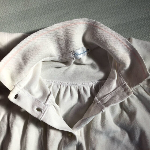 Ralph Lauren(ラルフローレン)のラルフローレン ポロシャツワンピース 70 キッズ/ベビー/マタニティのベビー服(~85cm)(ワンピース)の商品写真