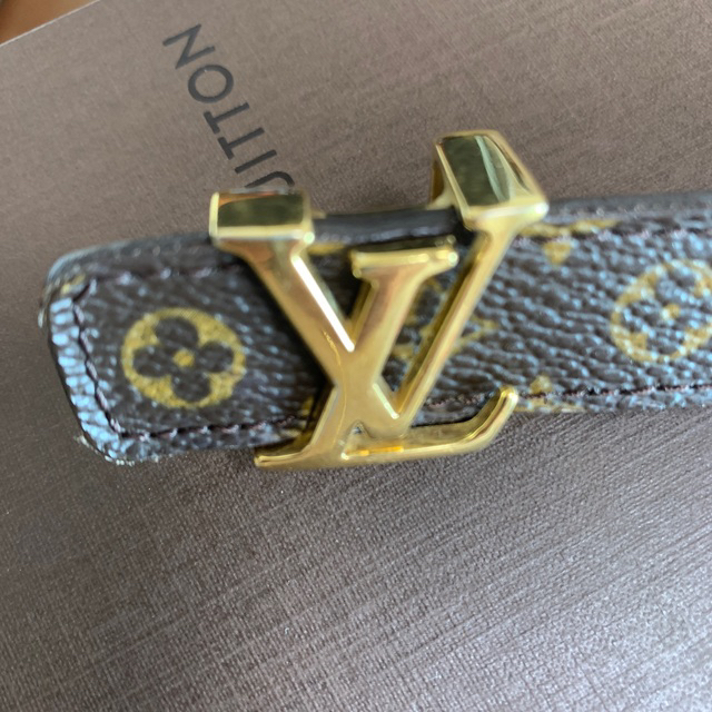 LOUIS VUITTON モノグラム ベルト レディ-