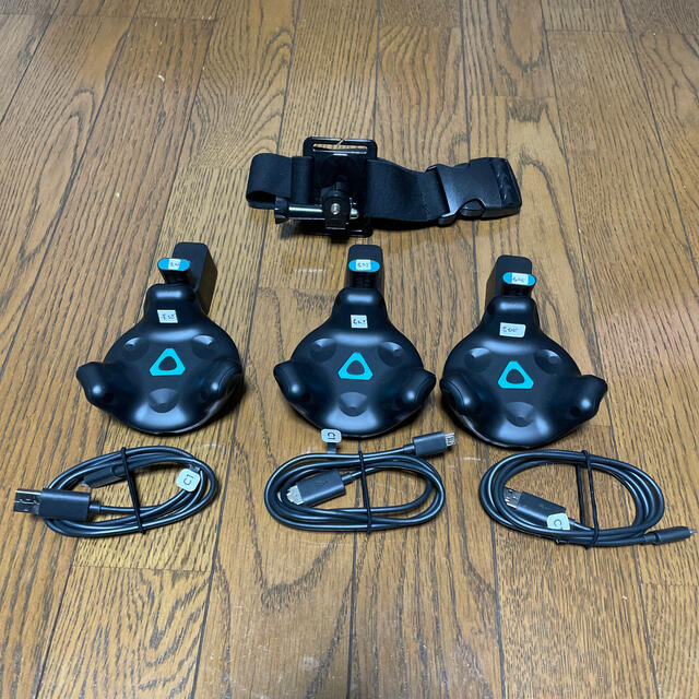 限定数特別価格 HTC VIVE トラッカー 2018 3個(箱なし)と腰固定用
