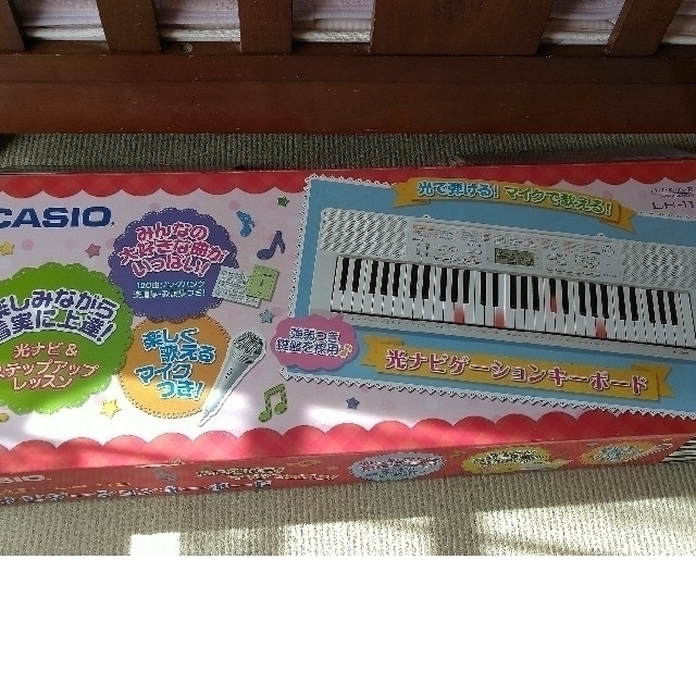 CASIO(カシオ)のCASIO LK-118 キーボード 楽器の鍵盤楽器(キーボード/シンセサイザー)の商品写真