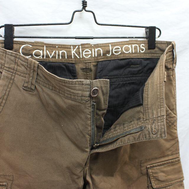 Calvin Klein(カルバンクライン)の古着  Calvin Klein カルバン クライン ストレッチ カーゴパンツ メンズのパンツ(ワークパンツ/カーゴパンツ)の商品写真