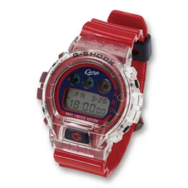 広島東洋カープ(ヒロシマトウヨウカープ)の【新品未開封】2021年モデル 広島カープ G-SHOCK 2000本限定 メンズの時計(腕時計(デジタル))の商品写真