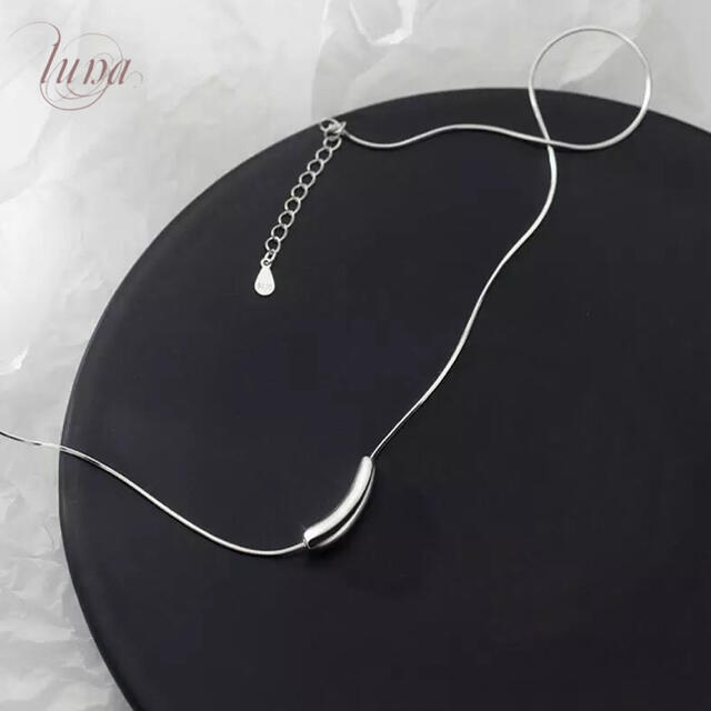 DEUXIEME CLASSE(ドゥーズィエムクラス)のdrop necklace★silver925  18kgp レディースのアクセサリー(ネックレス)の商品写真