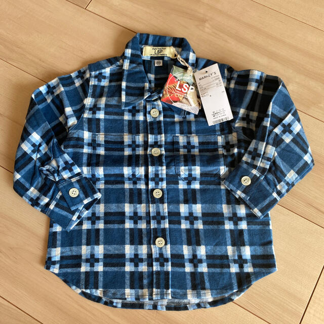 MARKEY'S(マーキーズ)の10月末で処分★マーキーズ　LSP ネルシャツ　90 キッズ/ベビー/マタニティのキッズ服男の子用(90cm~)(Tシャツ/カットソー)の商品写真