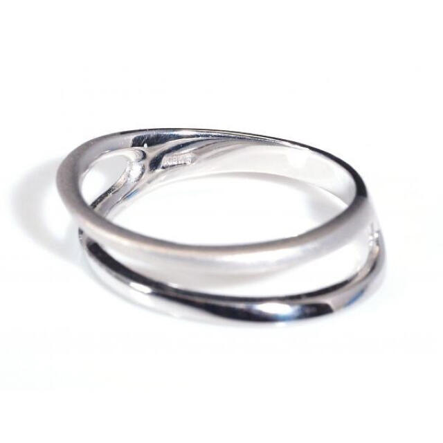 【厳選/高品質】18金 ホワイトゴールド リング 指輪　国内生産品 K18 WG レディースのアクセサリー(リング(指輪))の商品写真