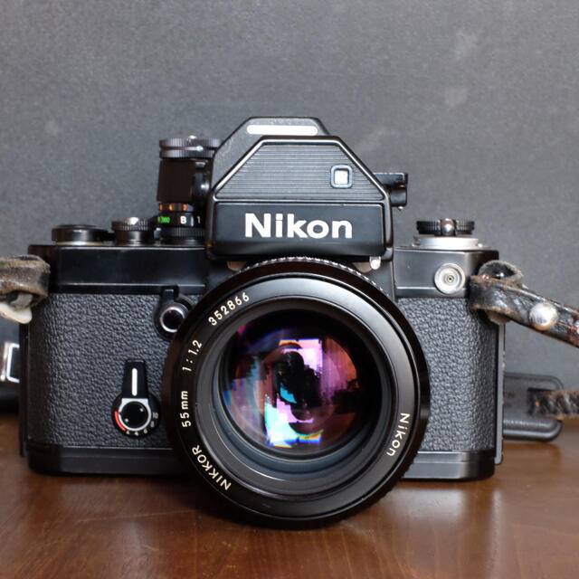 フィルムカメラニコン Nikon F2 フォトミック+New Nikkor 55mm F1.2