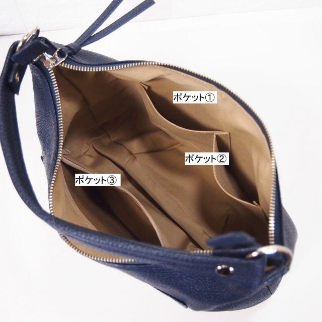 ★日本製★本革★２ＷＡＹショルダー★アカ色★コロンとしたスタイル レディースのバッグ(ショルダーバッグ)の商品写真