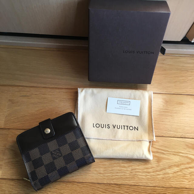 LOUIS VUITTON(ルイヴィトン)のルイヴィトン  ダミエ　コンパクトジップ レディースのファッション小物(財布)の商品写真