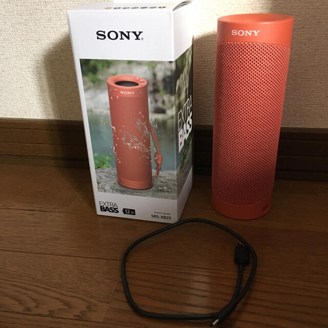 SONY(ソニー)の★美品★SONY SRS-XB23 スマホ/家電/カメラのオーディオ機器(スピーカー)の商品写真