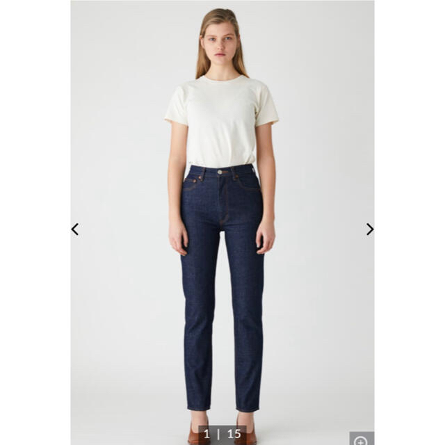 moussy(マウジー)のPLAIN JEANS STRAIGHT SLIM  レディースのパンツ(デニム/ジーンズ)の商品写真